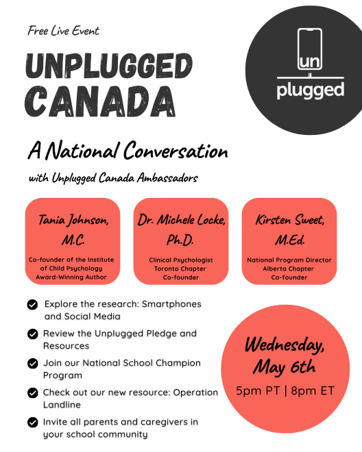 Unplugged Canada Webinar - May 6